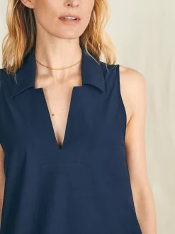 Women Faherty Brand Dresses*All Day Polo Dress -