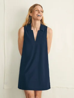 Women Faherty Brand Dresses*All Day Polo Dress -