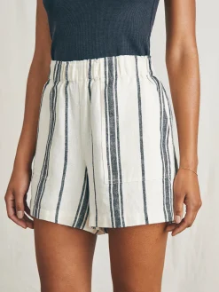 Women Faherty Brand Shorts & Skirts*Big Sur Linen Short -