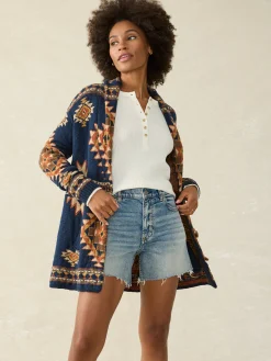 Women Faherty Brand Sweaters*B.YELLOWTAIL Lodge Cardigan -