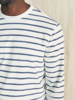 Faherty Brand Hoodies & Sweatshirts*Cabana Towel Terry Crewneck -