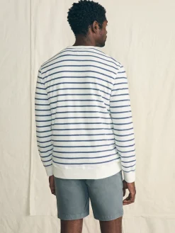 Faherty Brand Hoodies & Sweatshirts*Cabana Towel Terry Crewneck -