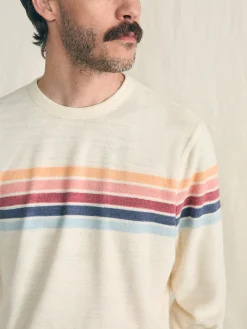 Faherty Brand Hoodies & Sweatshirts*Cabana Towel Terry Crewneck -