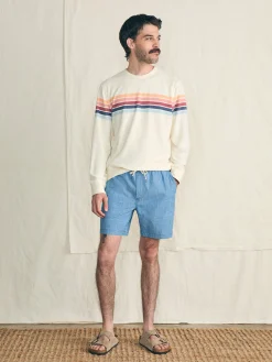 Faherty Brand Hoodies & Sweatshirts*Cabana Towel Terry Crewneck -