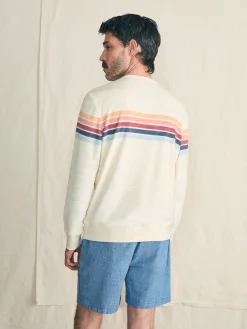 Faherty Brand Hoodies & Sweatshirts*Cabana Towel Terry Crewneck -