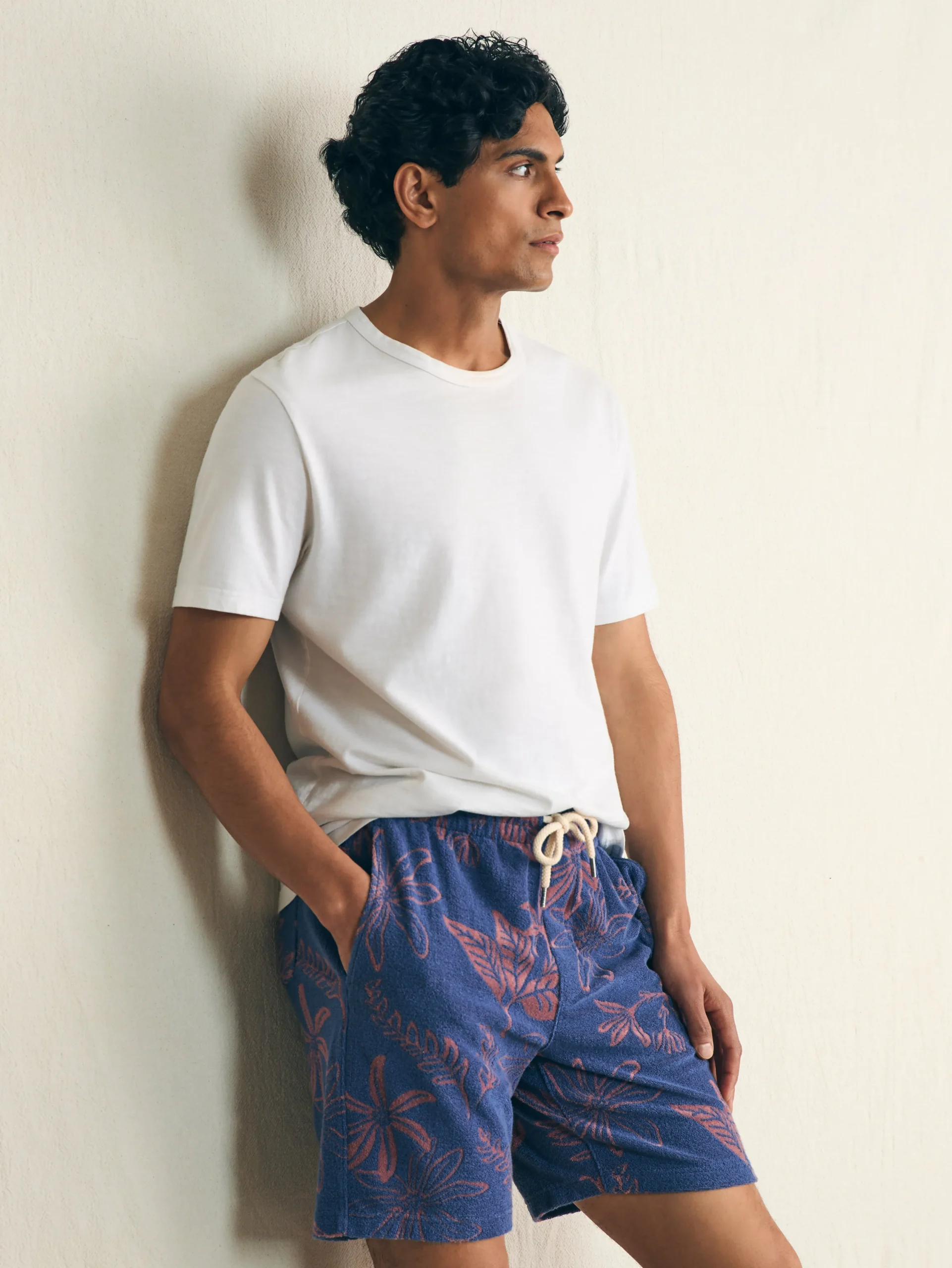 Faherty Brand Shorts*Cabana Towel Terry Sweatshort -