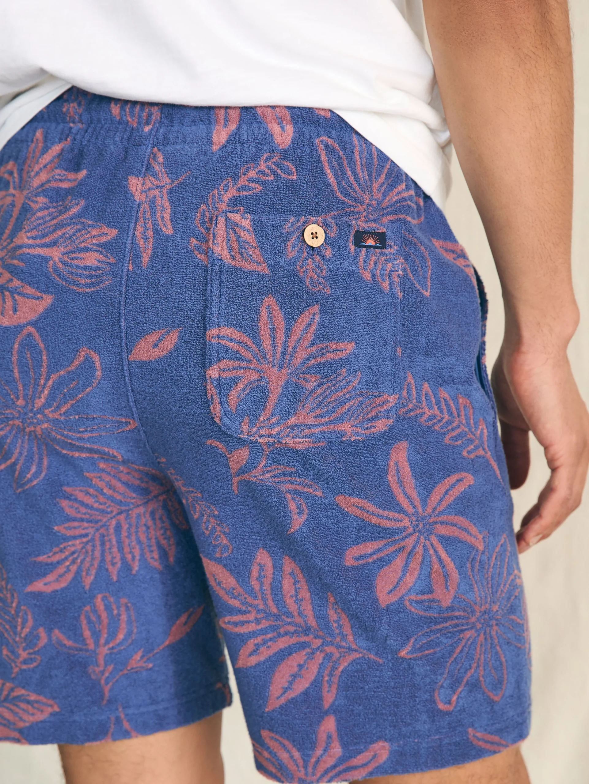 Faherty Brand Shorts*Cabana Towel Terry Sweatshort -