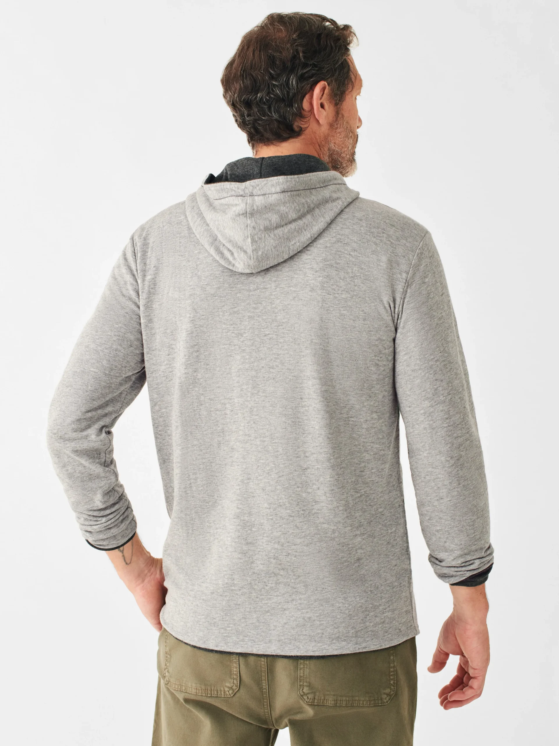 Faherty Brand Hoodies & Sweatshirts*Cloud Cotton Reversible Hoodie -