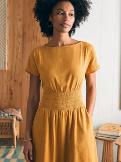 Women Faherty Brand Dresses*Coast To Coast Midi Dress -