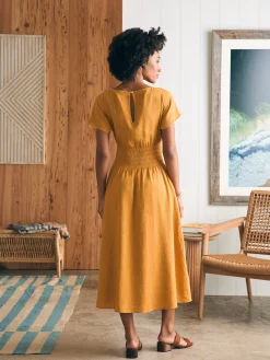 Women Faherty Brand Dresses*Coast To Coast Midi Dress -