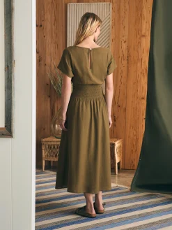 Women Faherty Brand Dresses*Coast To Coast Midi Dress -