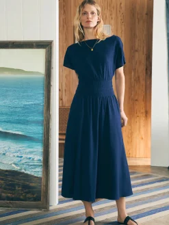 Women Faherty Brand Dresses*Coast To Coast Midi Dress -