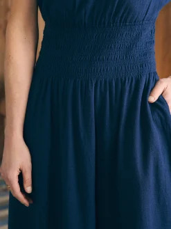 Women Faherty Brand Dresses*Coast To Coast Midi Dress -