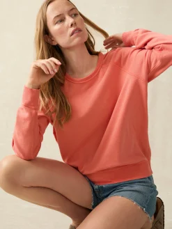 Women Faherty Brand Hoodies & Sweatshirts*Coastal Cloud Crew -