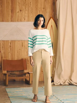 Women Faherty Brand Pants*Coastline Stretch Chino -