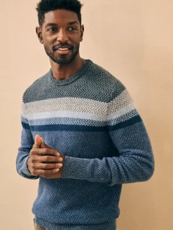 Faherty Brand Sweaters*Donegal Ombre Crew -