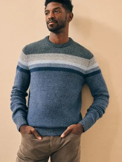 Faherty Brand Sweaters*Donegal Ombre Crew -