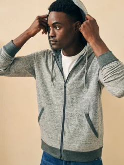 Faherty Brand Hoodies & Sweatshirts*Double Knit Zip Hoodie -