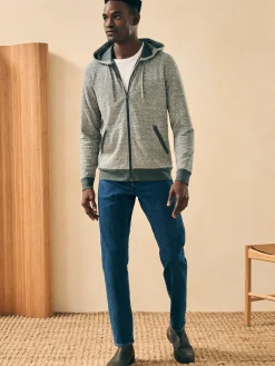 Faherty Brand Hoodies & Sweatshirts*Double Knit Zip Hoodie -