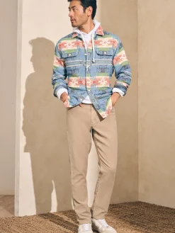 Faherty Brand Shirts*Doug Good Feather Canyon Overshirt -