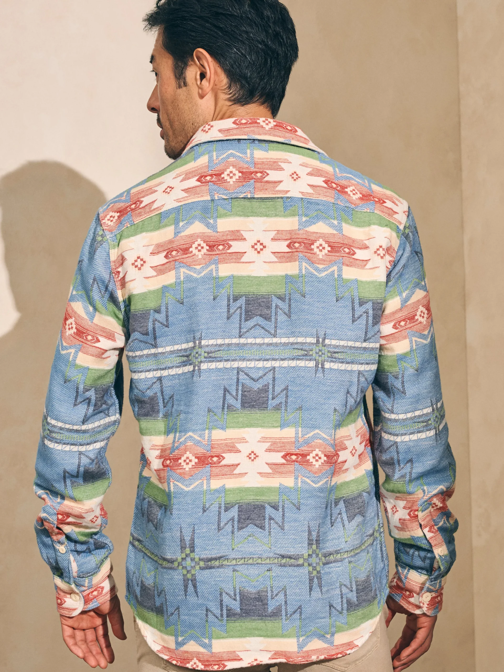 Faherty Brand Shirts*Doug Good Feather Canyon Overshirt -