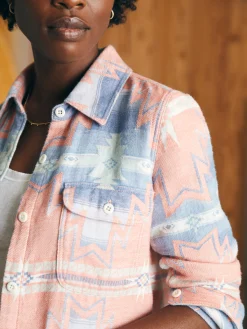 Women Faherty Brand Shirts & Tops*Doug Good Feather Daly Shirt -