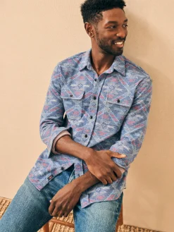 Faherty Brand Shirts*Doug Good Feather Legend™ Sweater Shirt -