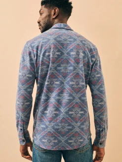 Faherty Brand Shirts*Doug Good Feather Legend™ Sweater Shirt -