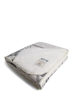 Women Faherty Brand Home & More|Home & More*Doug Good Feather Recycled High Pile Fleece Blanket -