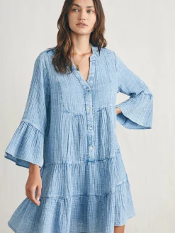 Women Faherty Brand Dresses*Dream Cotton Gauze Kasey Dress -