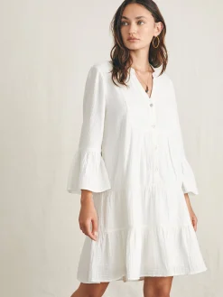 Women Faherty Brand Dresses*Dream Cotton Gauze Kasey Dress -