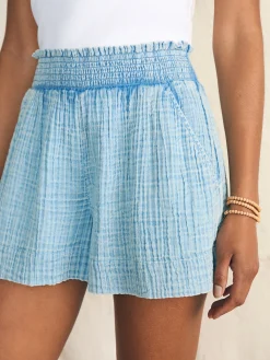 Women Faherty Brand Shorts & Skirts*Dream Cotton Gauze Short -