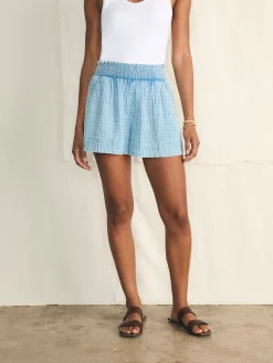 Women Faherty Brand Shorts & Skirts*Dream Cotton Gauze Short -