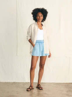 Women Faherty Brand Shorts & Skirts*Dream Cotton Gauze Short -