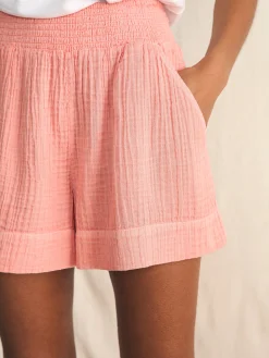Women Faherty Brand Shorts & Skirts*Dream Cotton Gauze Short -