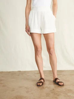 Women Faherty Brand Shorts & Skirts*Dream Cotton Gauze Short -