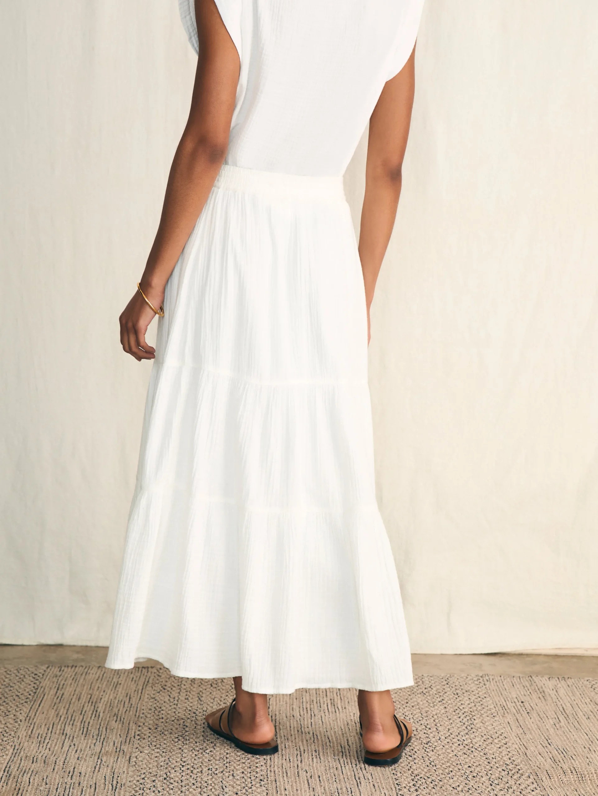 Women Faherty Brand Shorts & Skirts*Dream Cotton Gauze Valentina Skirt -