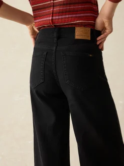 Women Faherty Brand Pants*Dream Jean Wide Leg -