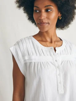 Women Faherty Brand Shirts & Tops*Ellsworth Top -