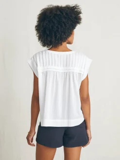 Women Faherty Brand Shirts & Tops*Ellsworth Top -