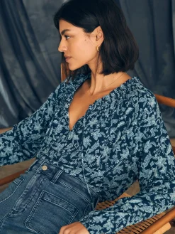 Women Faherty Brand Shirts & Tops*Emery Top -