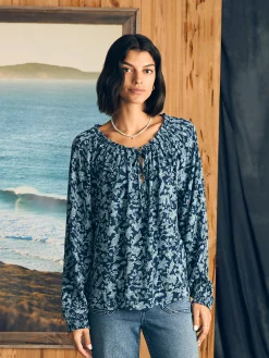 Women Faherty Brand Shirts & Tops*Emery Top -
