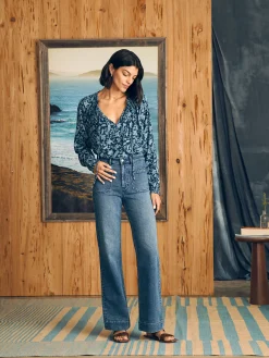 Women Faherty Brand Shirts & Tops*Emery Top -