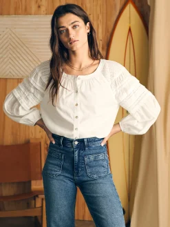 Women Faherty Brand Shirts & Tops*Enna Top -