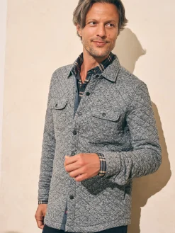 Faherty Brand Jackets & Vests*Epic Quilted Fleece CPO (Tall) -