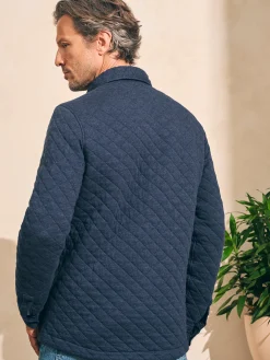 Faherty Brand Jackets & Vests*Epic Quilted Fleece CPO (Tall) -