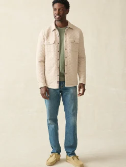 Faherty Brand Jackets & Vests*Epic Quilted Fleece CPO (Tall) -
