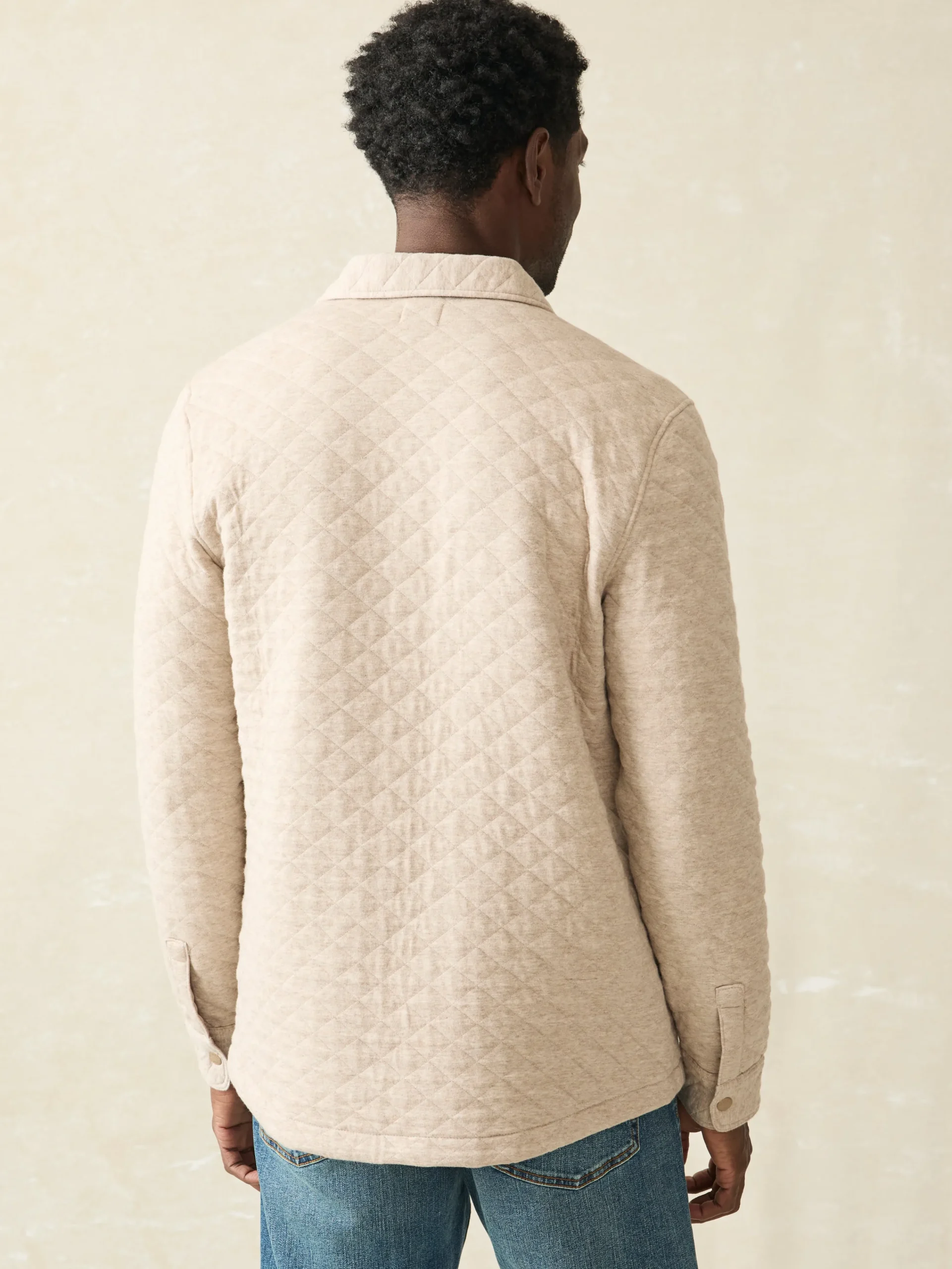 Faherty Brand Jackets & Vests*Epic Quilted Fleece CPO (Tall) -