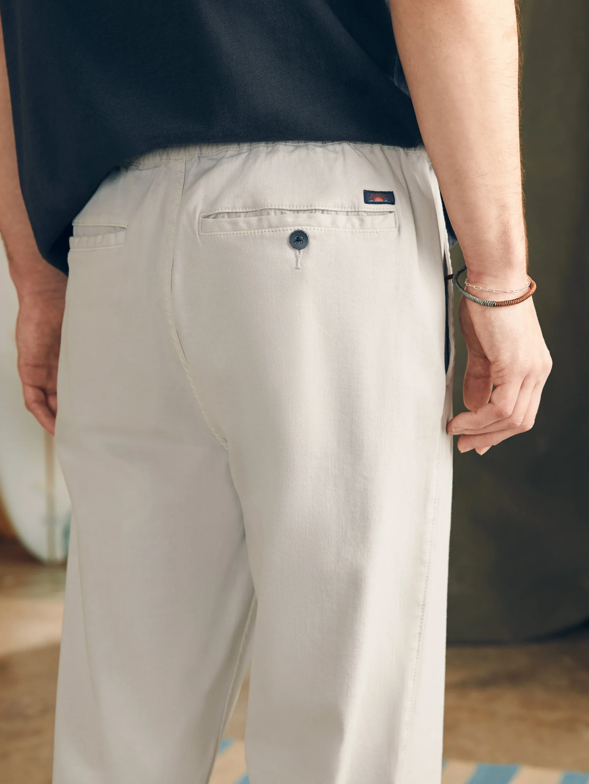 Faherty Brand Pants*Essential Drawstring Pant -