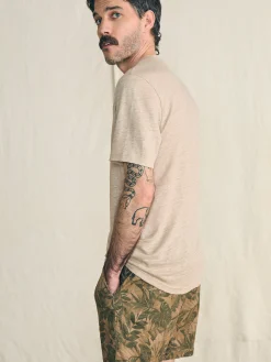 Faherty Brand Shorts*Essential Drawstring Short (6.5" Inseam) -